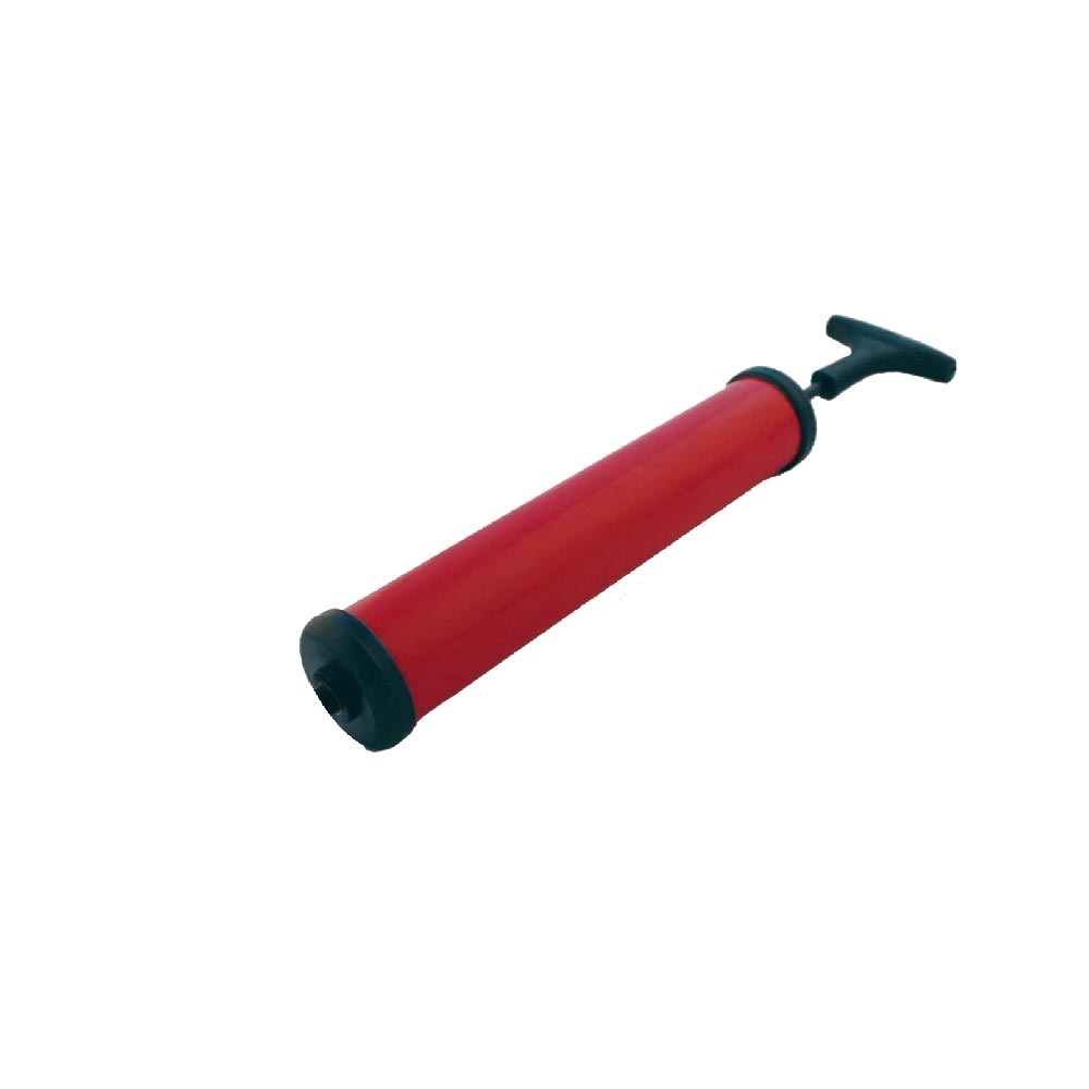 Hinchador manual + raccord aguja en bolsa Red