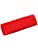 Cinta de pelo rizo algodón 18x5 cm, rojo Red