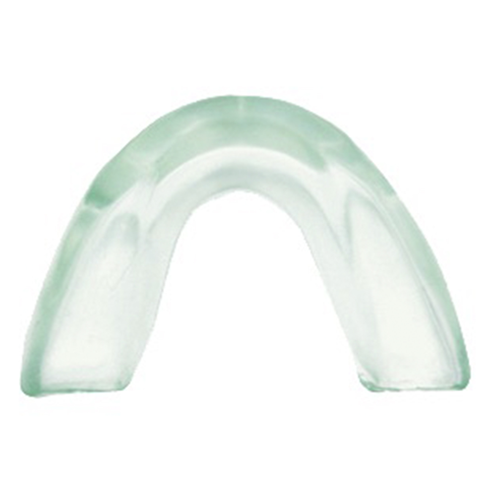 Protector bucal simple TRANSPARENTE en estuche Transparent