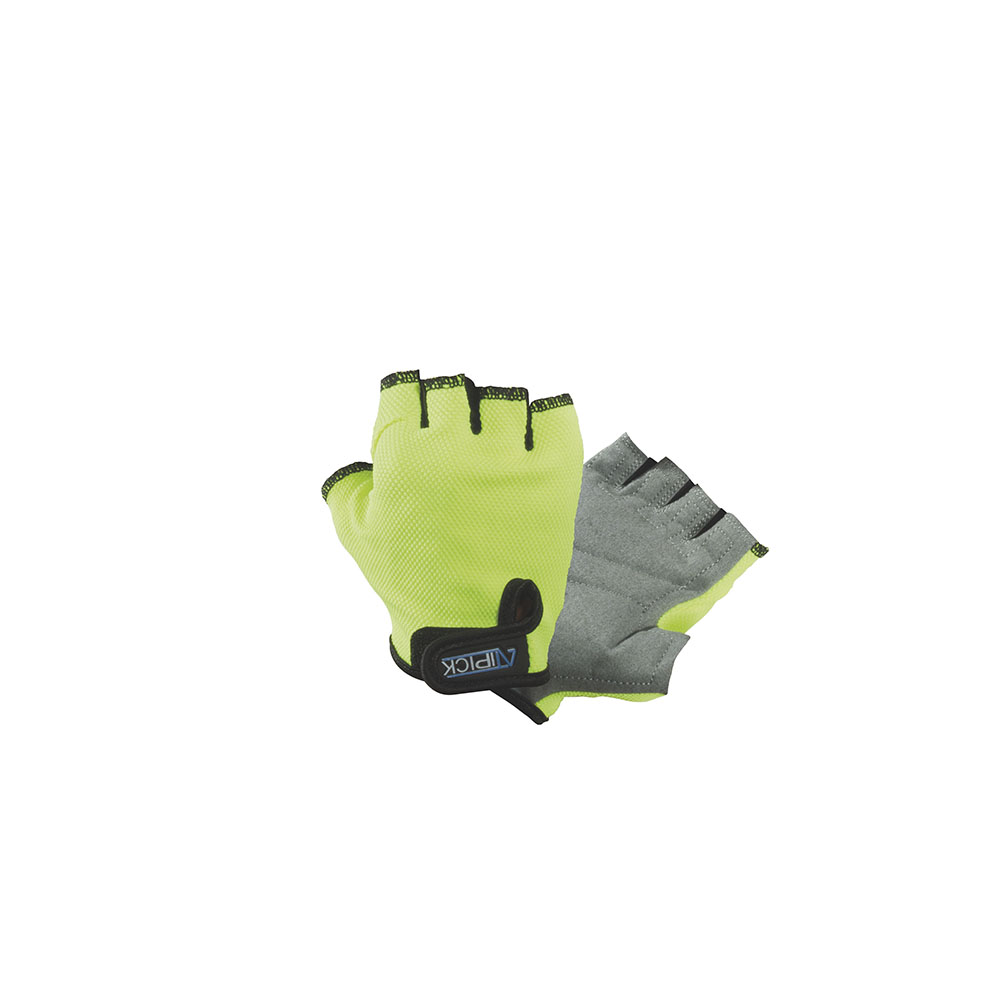 Guantes halterofilia AMARILLO mod AT-FLUOR. Yellow