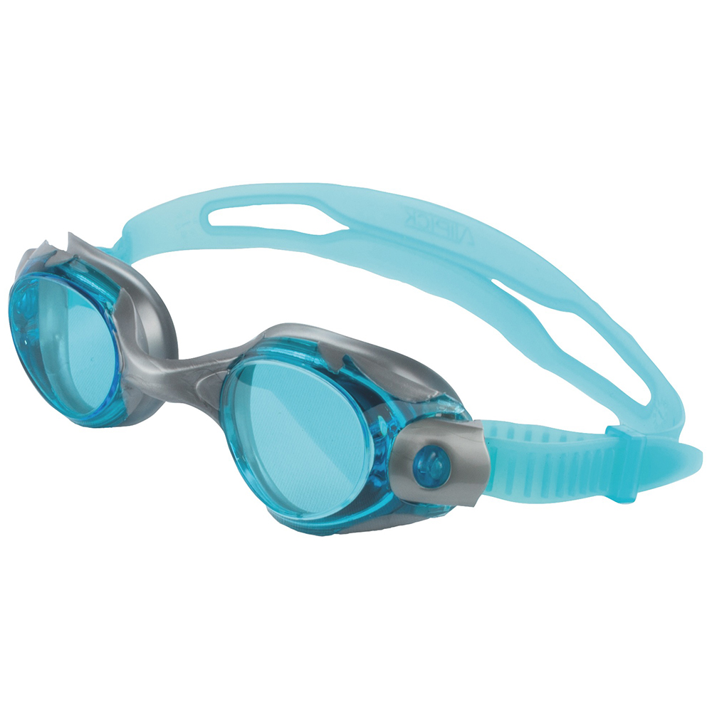 Gafas natación adulto SWIM , monobloc con ajuste QUICK FIX Blue