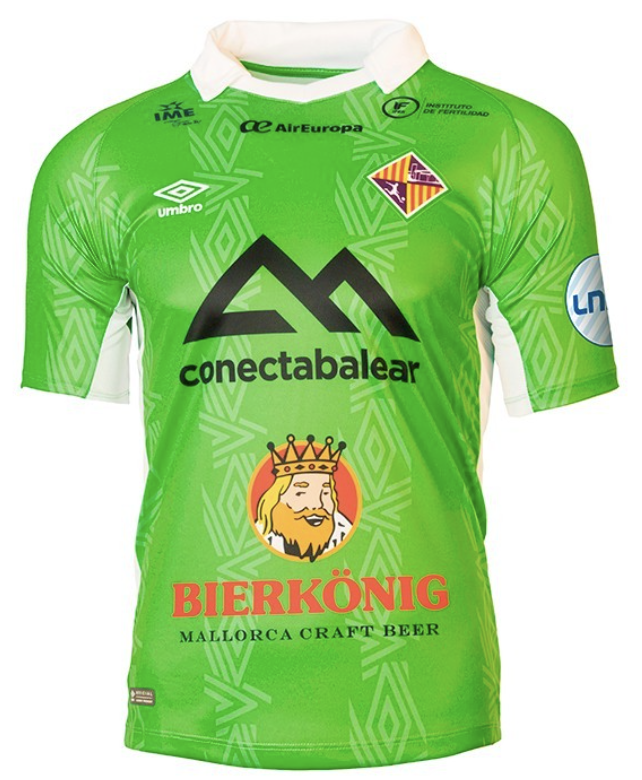 89688I-310 PALMA FUTSAL HOME '19 ADULT JERSEY VERDE CAMISETA PALMA FUTSAL 1ª EQUIPACIÓN