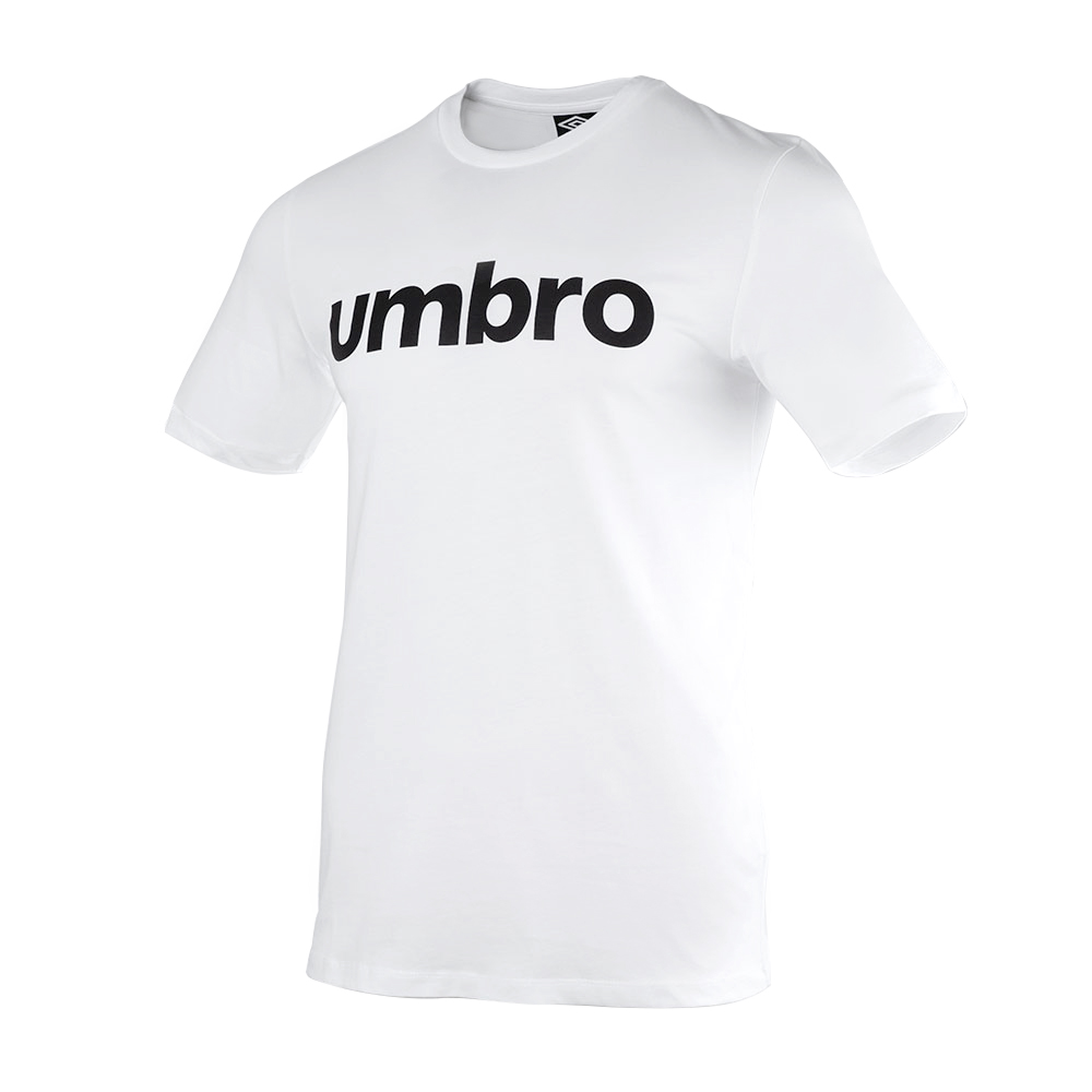 65551U-13U LINEAR LOGO GRAPHIC TEE BRILLIANT WHITE / BLACK