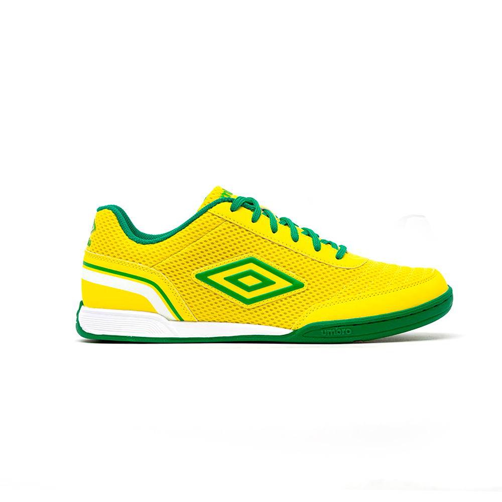 81629U-JDB UMBRO FUTSAL STREET V - MESH - JNR GOLDEN KIWI / FERN GREEN / WHITE