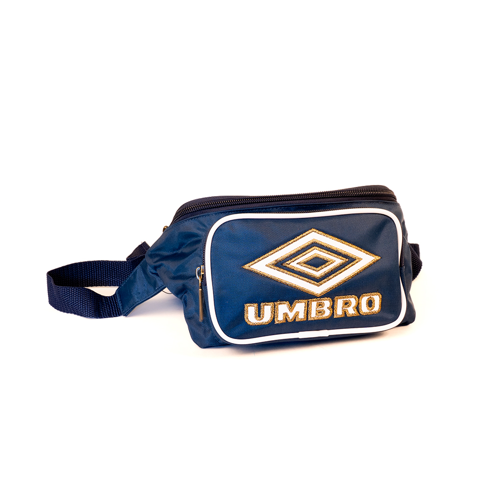 30776U-C5D RETRO WAIST PACK BLUE / WHITE / BRONZE