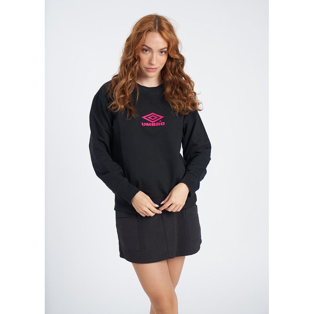Sudadera Umbro Classico 2.0 Black / Fucsia
