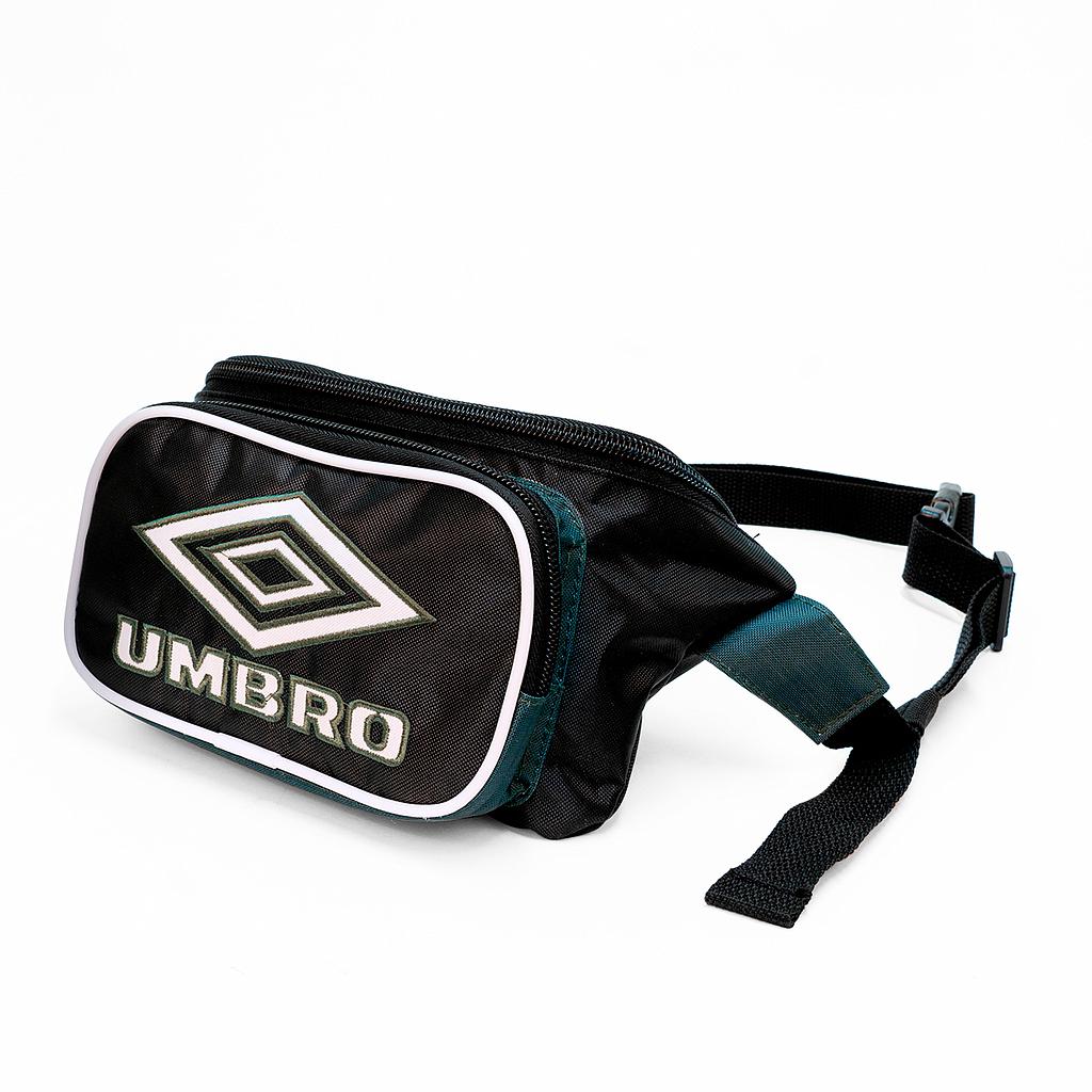 30776U-JQ3 RETRO WAISTBAG BLACK / WHITE / BOTANICAL GARDEN