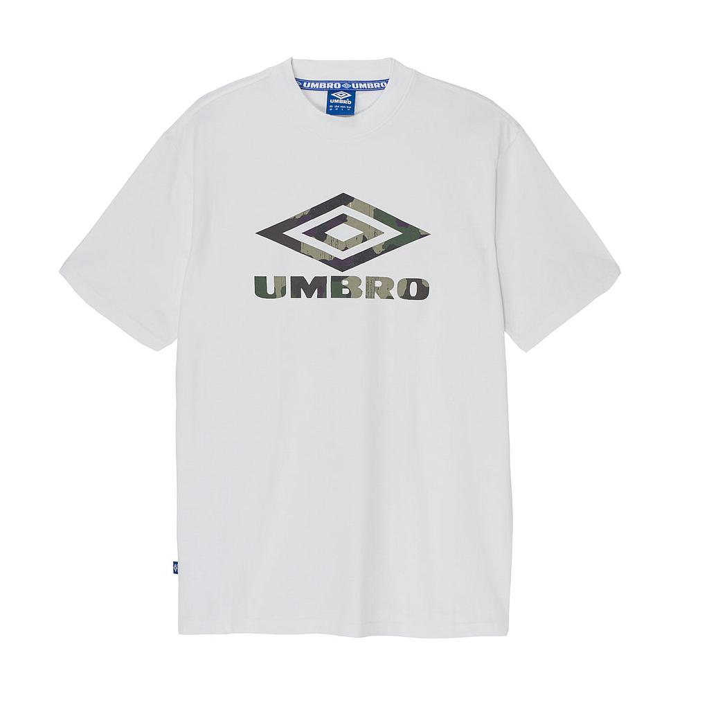 C10031-JTL UMBRO CLASSICO TERRAIN TEE WHITE / CAMO