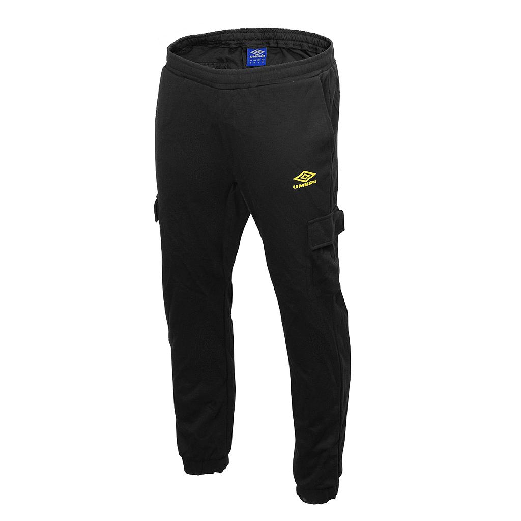 C10036-JSK UMBRO CALIBRE CARGO PANT BLACK / BIO LIME