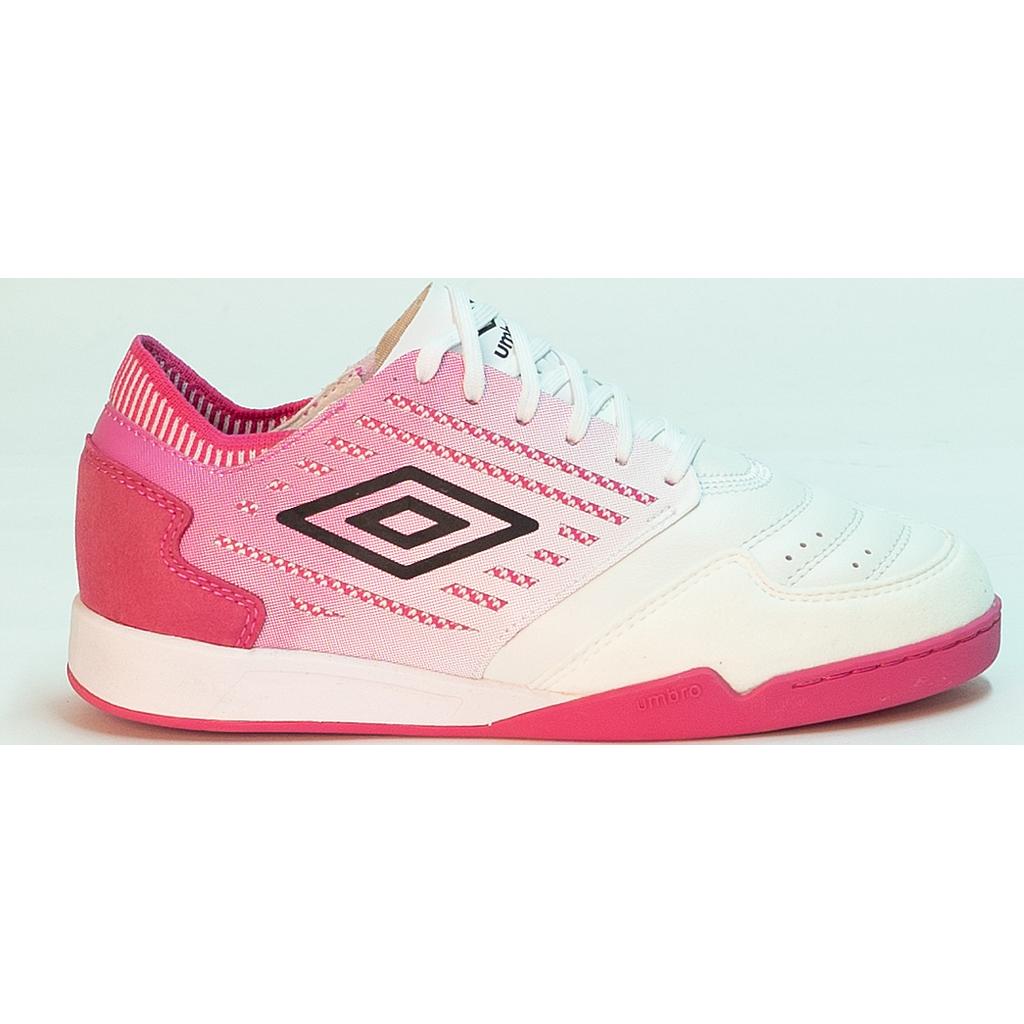 UMBRO CHALEIRA II PRO - JNR WHITE / BLACK / PINK PEACOCK