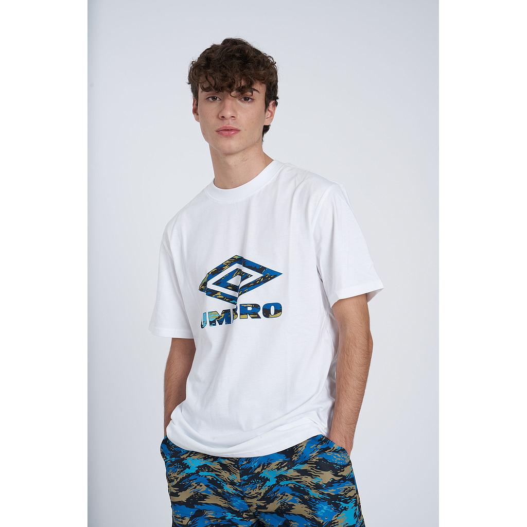 UMBRO RESORT GRAPHIC TEE WHITE / MYKONOS MULTI