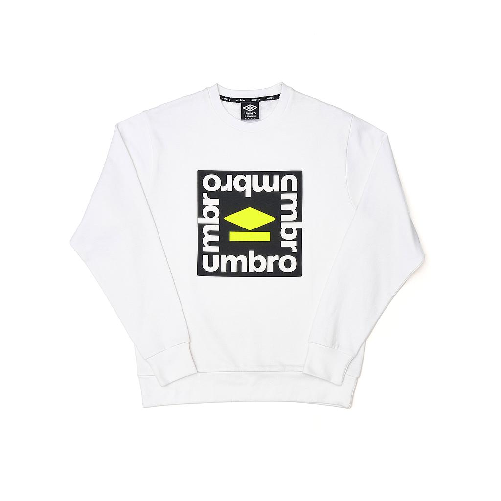 CREW NECK OPTICAL WHITE