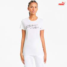 Camiseta Puma Rebel Graphic Tee Blanca