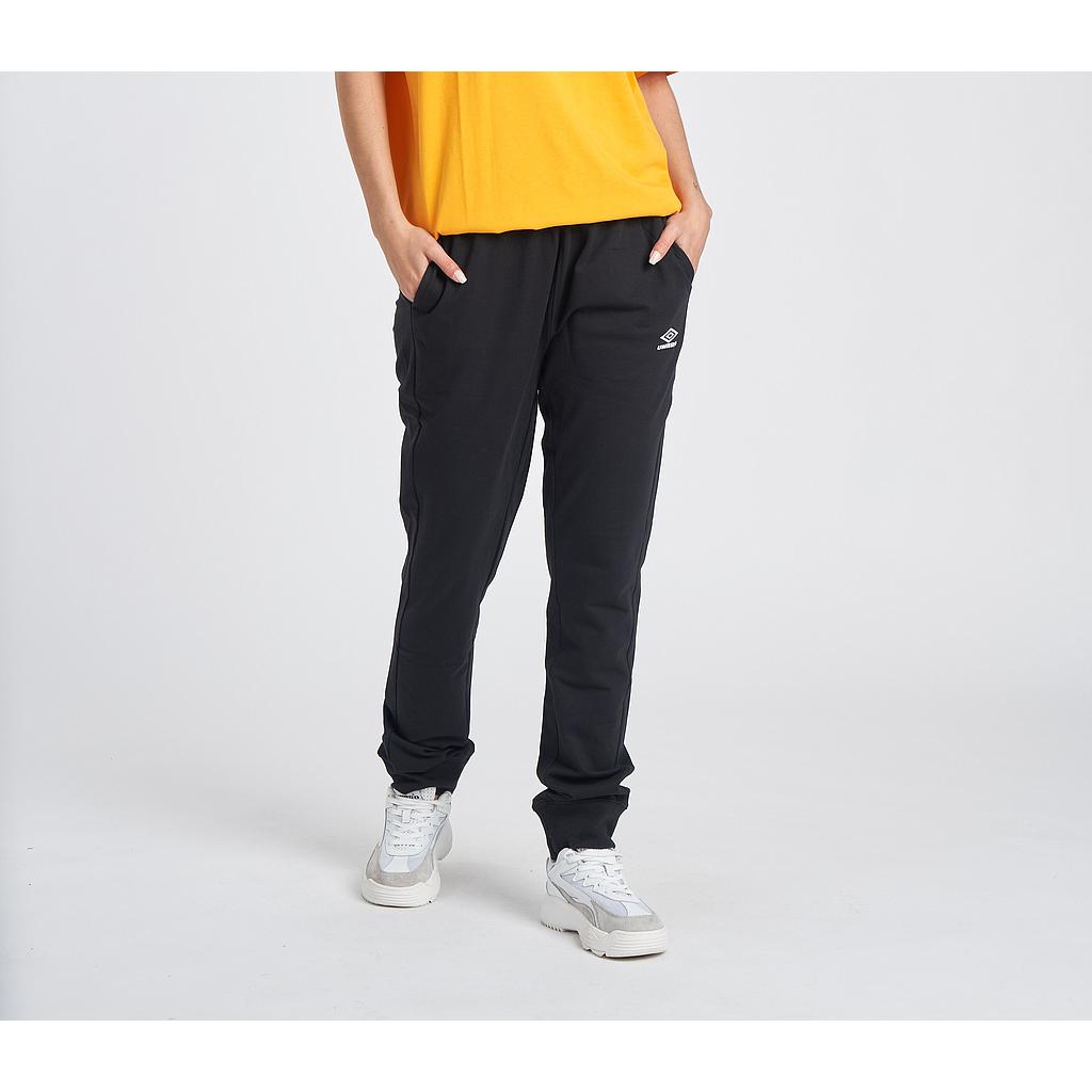 Pantalón Umbro Slim Fit Jogger Black / Brilliant White