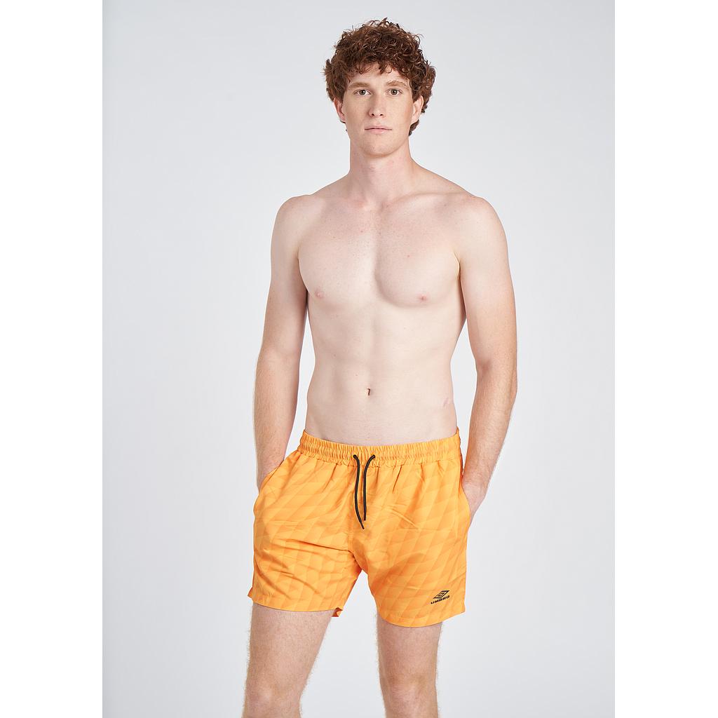 Bañador Umbro Printed Swim Short Radiant Yellow