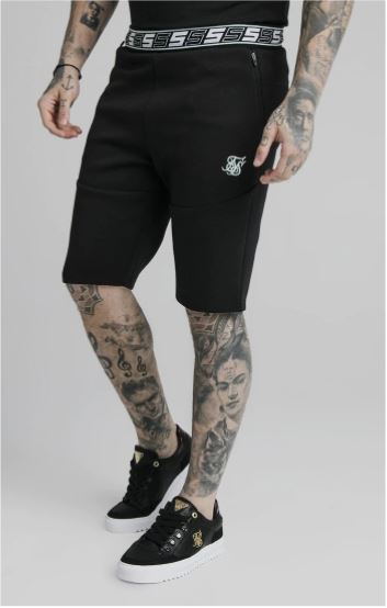 SikSilk Exhibit Function Shorts - Black
