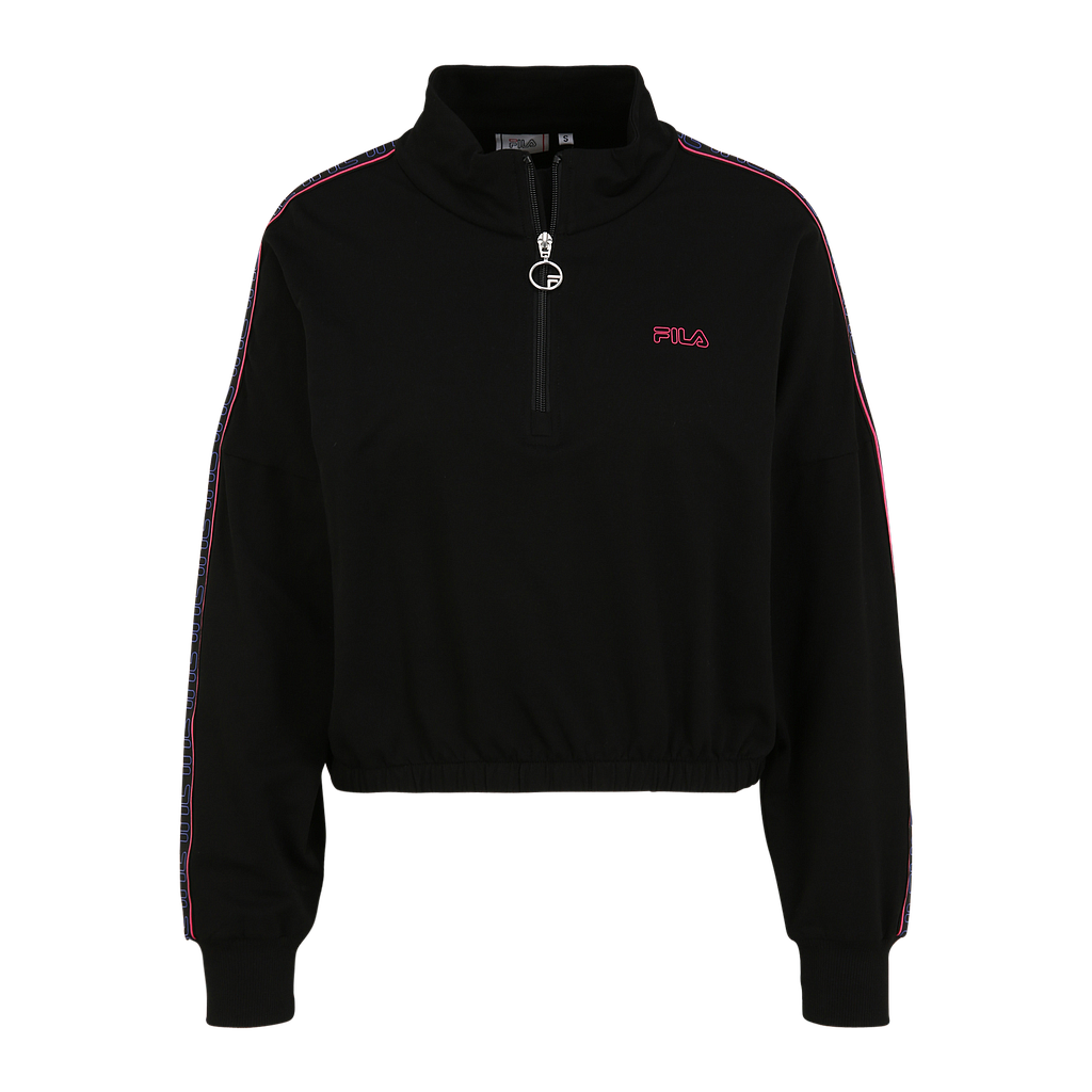 MARIBEL CROPPED HALF ZIP SHIRT
