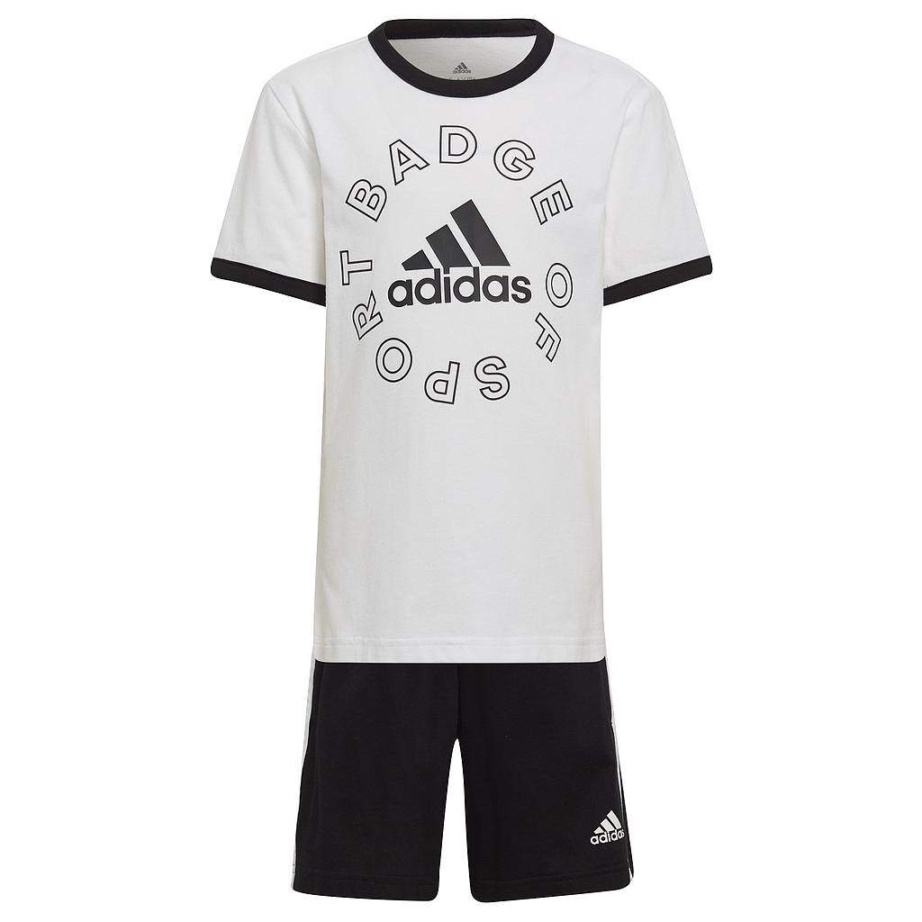 Conjunto Adidas Badge Of Sports Blanco