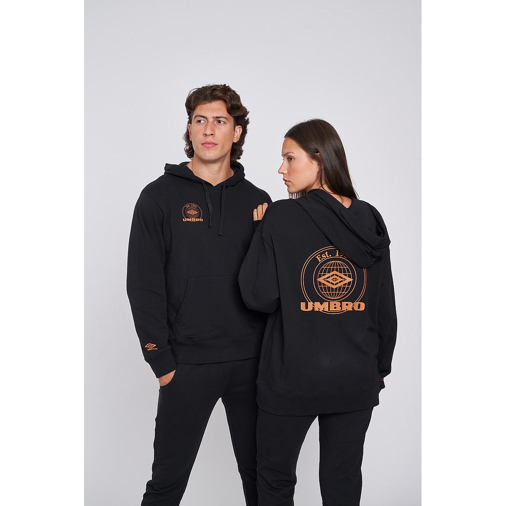 Sudadera Umbro Collegiate Graphic Hoodie Black