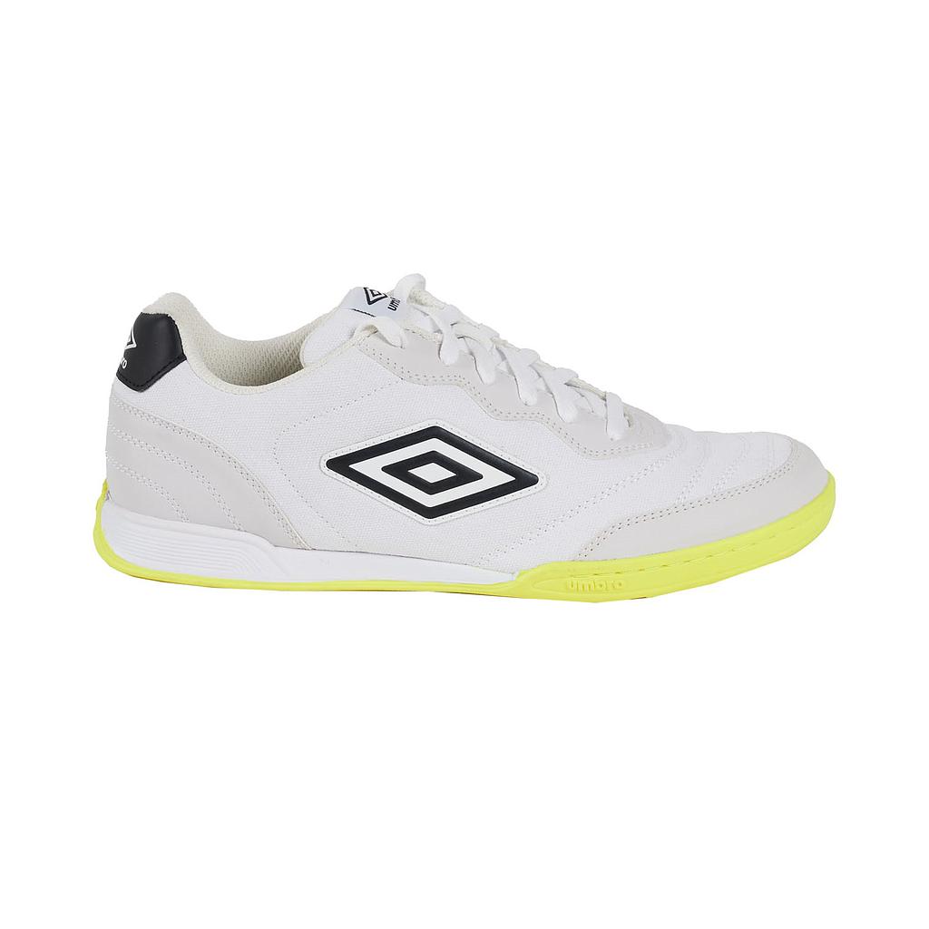 Zapatilla Umbro Sala Street White / Black / Nimbus Cloud / Safety Yellow