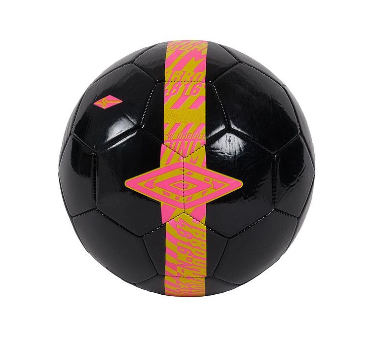 Balón de Fútbol Umbro Axis Black / Safety Yellow / Knockout Pink