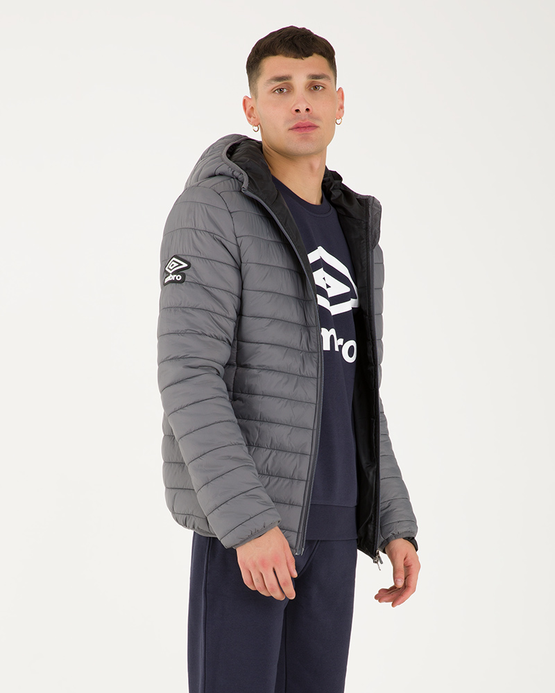 Anorak Umbro Padded Jacket Dark Grey