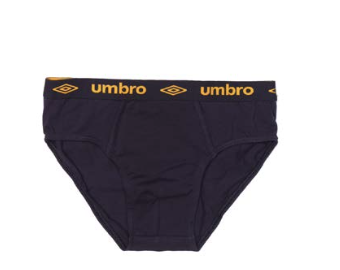 Slip Umbro Cotton Azul y Amarillo