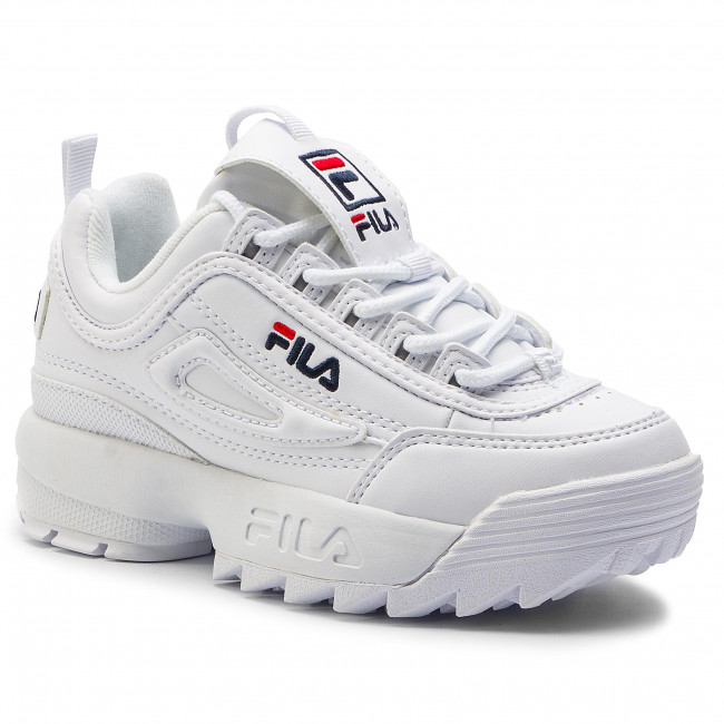 Zapatilla Fila Disruptor Kids Blanca