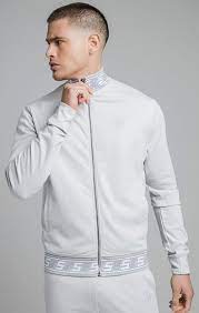 Chaqueta Siksilk Jacquard Retro