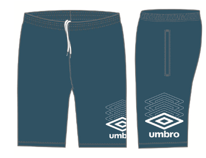 Pantalón Umbro FW Terrace Short Lyons Blue