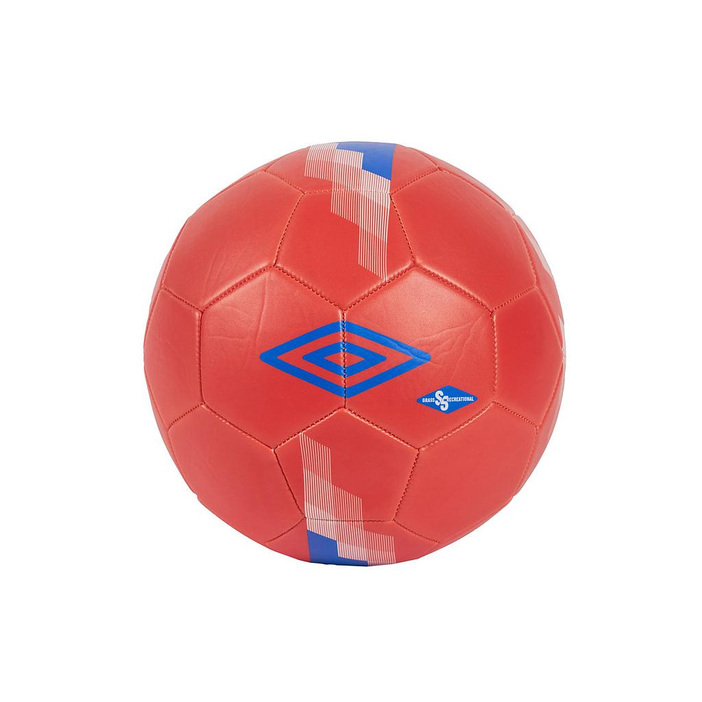 Balón de Fútbol Umbro Formation Recreational Shocking Orange / Tw Royal / White