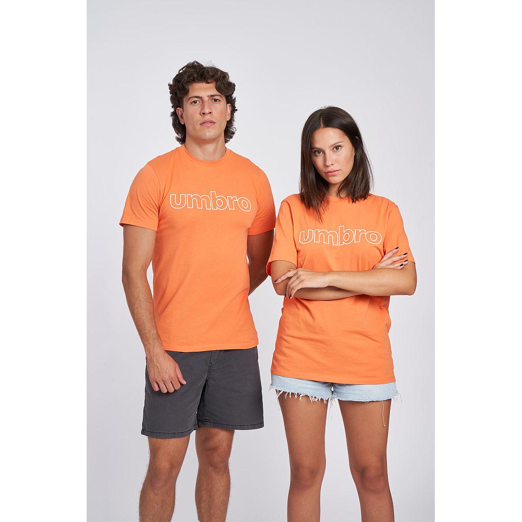 Camiseta Umbro FW Linear Graphic Tee Coral Rose