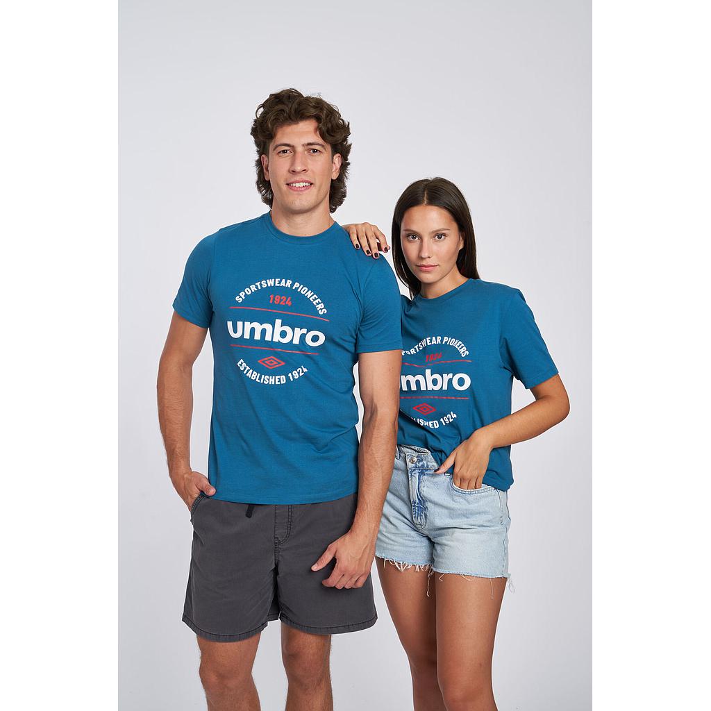 Camiseta Umbro FW Circular Graphic Tee Lyons Blue