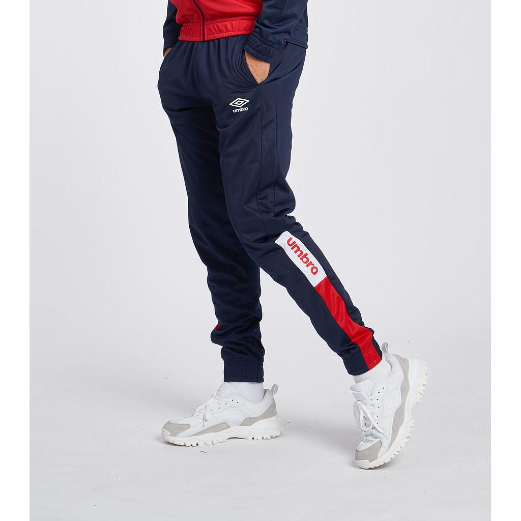Pantalon Umbro Fw Sportswear Track Pant Dark Navy / Vermillion / Brilliant White