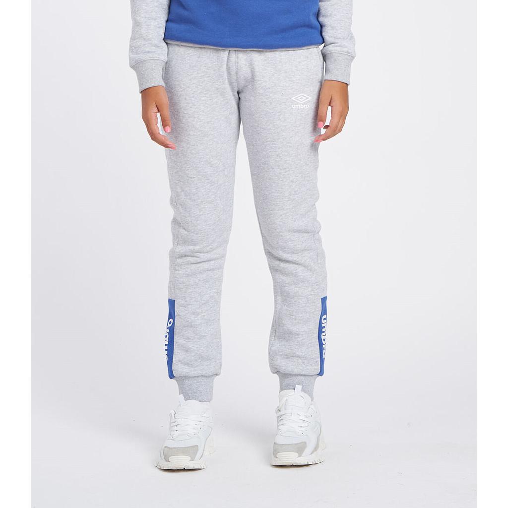Pantalón Umbro FW Sportwear Jogger Grey Marl / Nouvean Navy - JNR