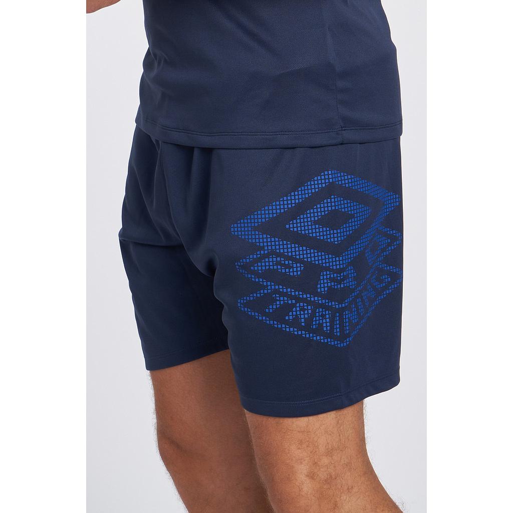 Pantalón Umbro Pro Training Active Poly Short Dark Navy / Regal Blue