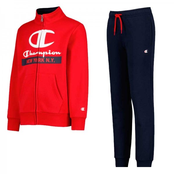Chándal Champion Full Zip Rojo