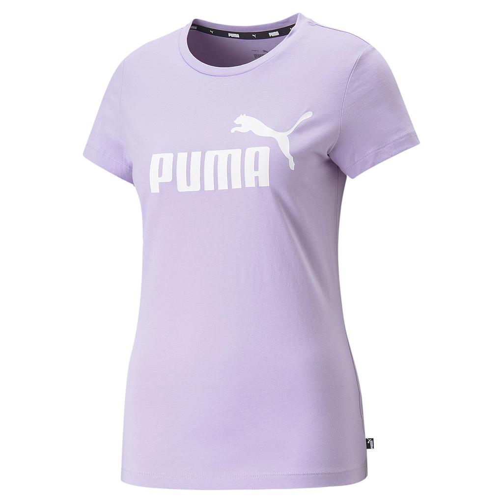 Camiseta Puma Logo Malva