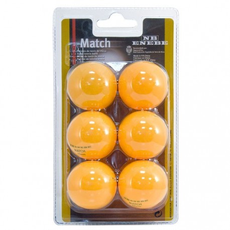 Pelota Ping Pong Enebe Match Naranja 
