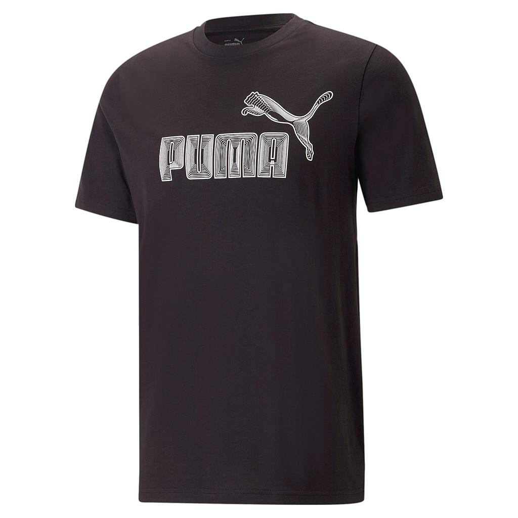 Camiseta Puma Graphics Negra