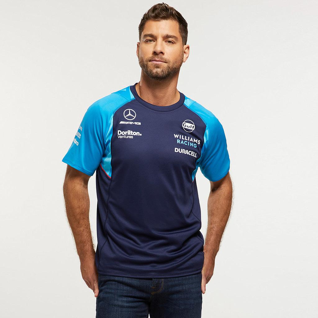 WILLIAMS RACING TRAINING JERSEY PEACOAT / DIVA BLUE