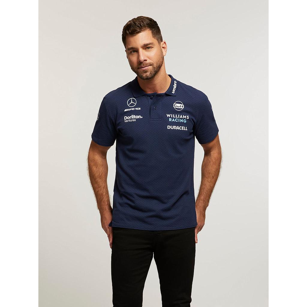 WILLIAMS RACING CVC MEDIA POLO BRILLIANT WHITE (copia)