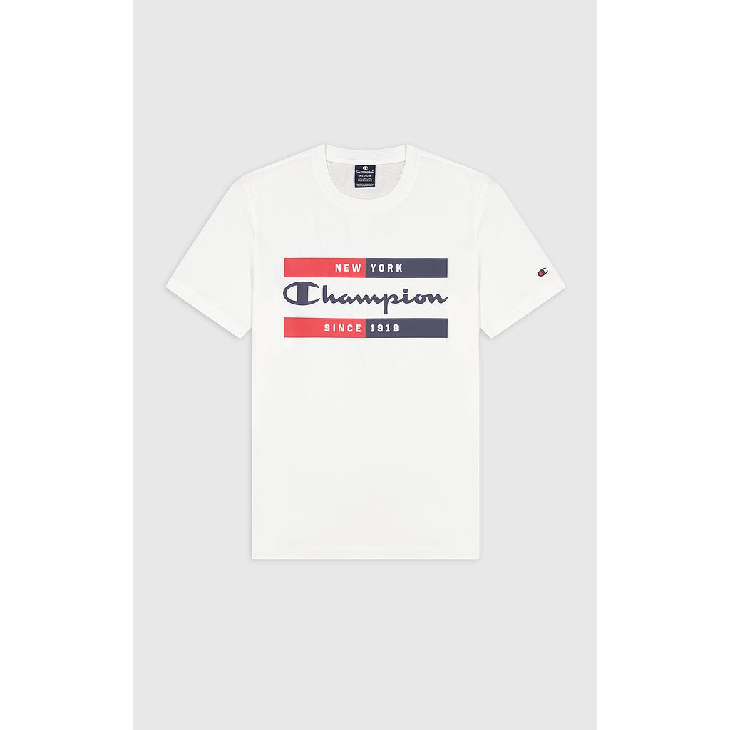 Camiseta Champion Graphic Shop Authentic Blanca