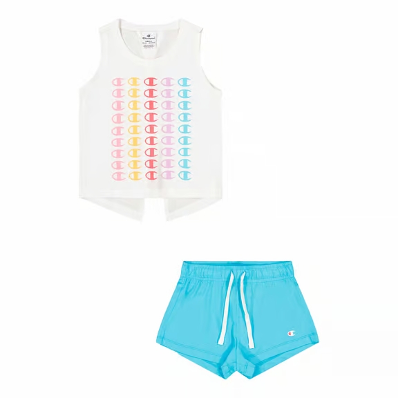 Conjunto Champion American Classics Blanco