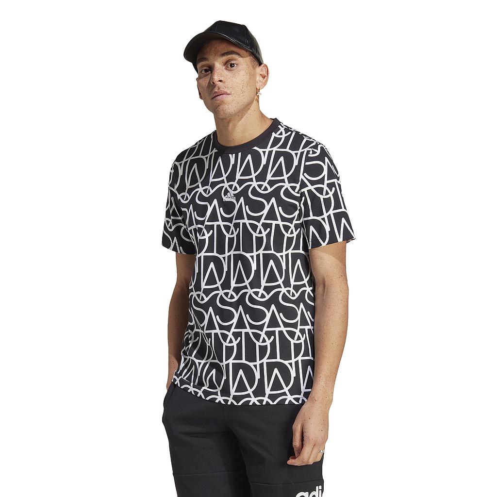 Camiseta Adidas Script Negra
