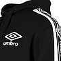 65506U-FL3 TAPED FZ HOODIE BLACK / BRILLIANT WHITE