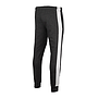 65361U-HJB FW TAPERED FLEECE JOGGER CHARCOAL MARL / BRILLIANT WHITE