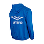 65510U-HG9 PANELLED 1/2 ZIP CAGOULE REGAL BLUE / BRILLIANT WHITE