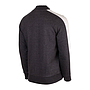 65520U-HJB FW ZIP TRACK TOP CHARCOAL MARL / BRILLIANT WHITE