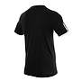 65657U-FL3 RINGER TAPED LOGO TEE BLACK / BRILLIANT WHITE